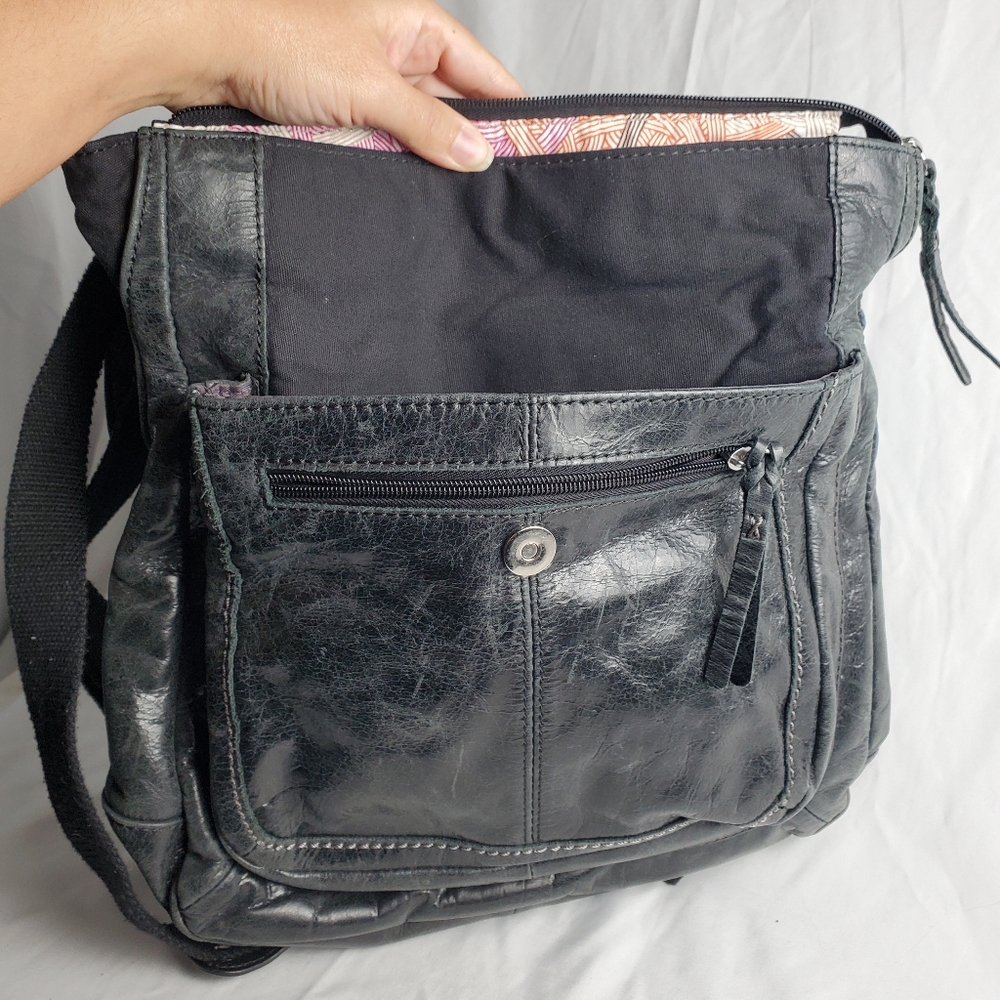 The Sak Ventura Convertible Leather backpack Pursw - Picture 5 of 8